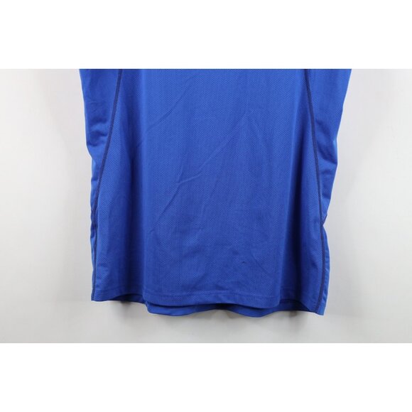 Nike Pro Combat Mens Large Compression Training Sleeveless Muscle T-Shirt Blue - Picture 14 of 14